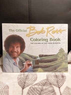 The Official Bob Ross Coloring Book
